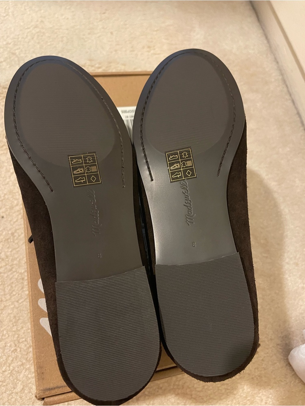 Madewell Jamie Boat Shoe in Dark Carob (size 8) - Picture 10 of 12